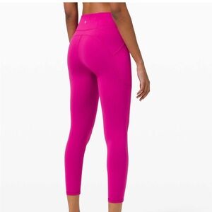 NWT Lululemon Invigorate High-Rise Tight 25" - Ripened Raspberry